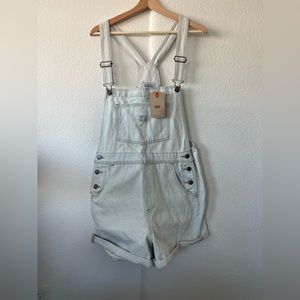 LEVIS OVERALLS SHORTS